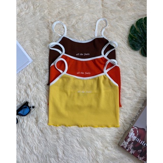 🔥สินค้าพร้อมส่ง🔥เสื้อครอป เสื้อคอวี เสื้อสายฝอ เสื้อเซ็กซี่ เสื้อสายเดี่ยว