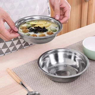 กะละมังสแตนเลส ชามซุปสแตนเลส ชามสเตนเลส soup basin ขนาด 14 18 22 24cm เนื้อสเตนเลสแท้เกรดอาหาร ปลอดภัย lululight