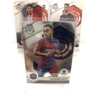 การ์ด 2021-22 Panini Mosaic La Liga Soccer Cards Barcelona