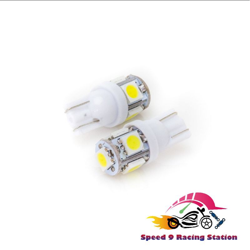 MOTOCYCLE T10 หลอดไฟ LED