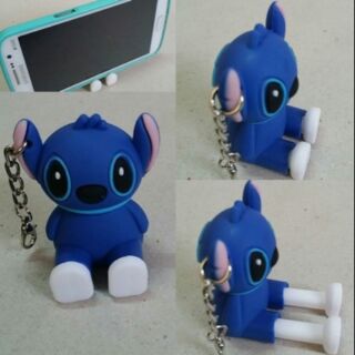 พวงกุญแจวางมือถือ ดึงขาออกมา เพื่อวางมือถือได้ค่ะ ลาย สติช Stitch