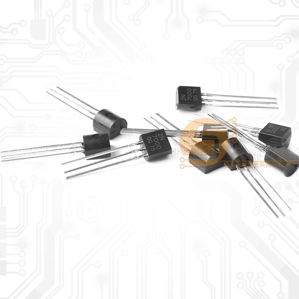 200-500pcs/lot 2N7000 Small Signal MOSFET 200 mAmps, 60 Volts N-Channel Transistor TO-92 TO92 Origin