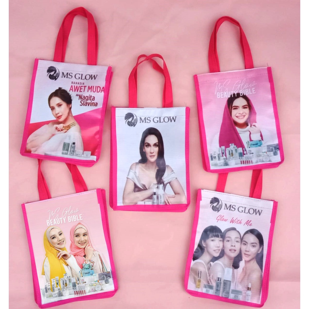 TOTEBAG MS GLOW / BAG MS GLOW / POUCH MSGLOW