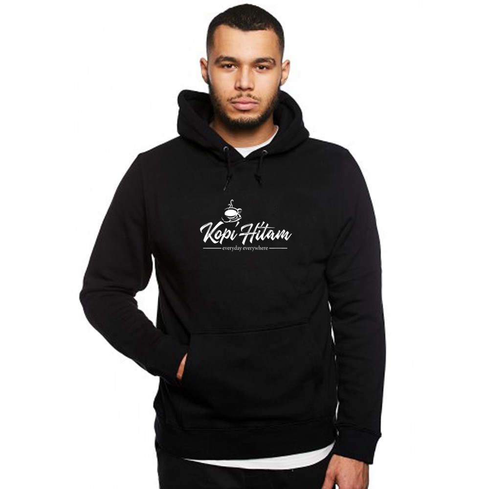 BLACK COFFEE HOODIE COFFEE LOVERS ROBUSTA ARABICA JUMPER SWETER JACKET TG Black Coffee Hoodie