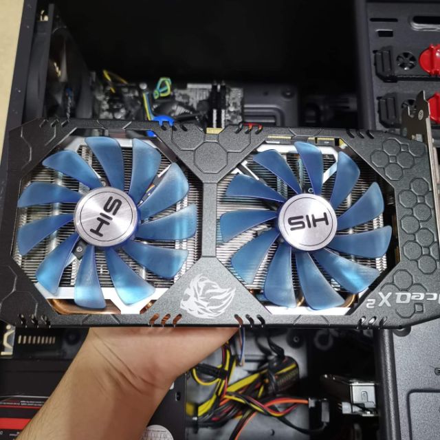 การ์ดจอ HIS RX 580 IceQ X² OC 8GB