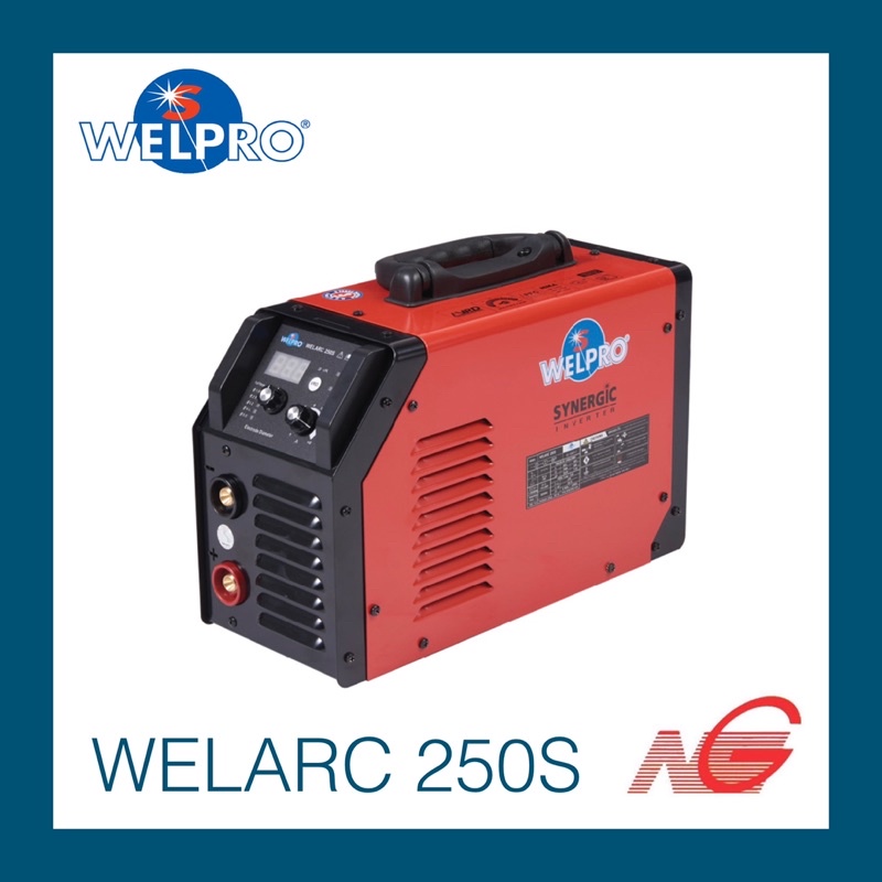 ตู้เชื่อม เครื่องเชื่อมอินเวอร์เตอร์ เวลโปร WELPRO รุ่น WELARC 250S เชื่อมไฟฟ้า , เชื่อมธูป