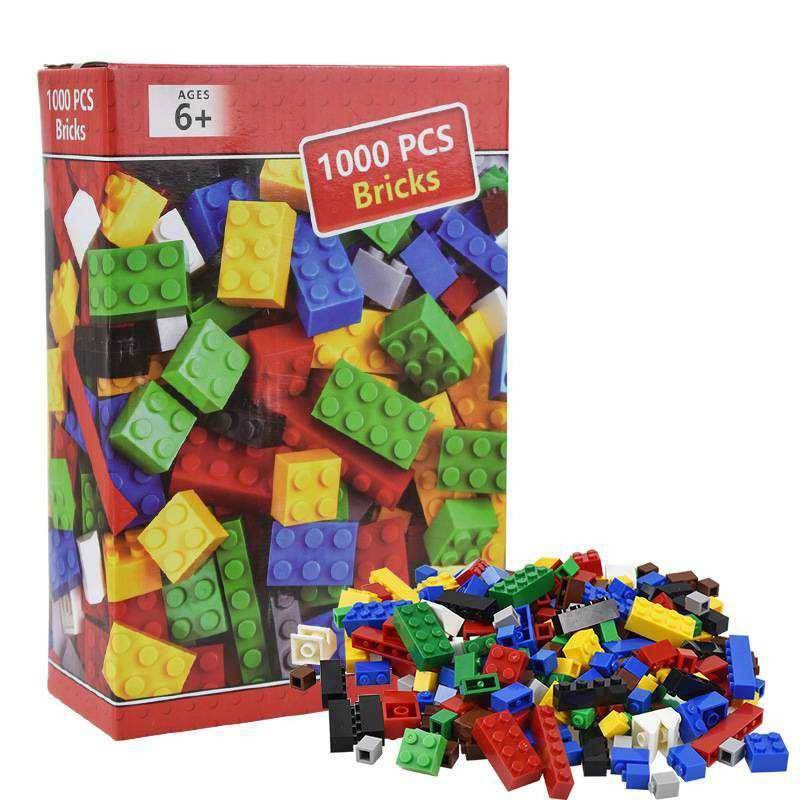 1000 PCS Bricks 🧩เสริมสร้างความคิดสร้างสรรค์และจินตนาการด้วย ของเล่นตัวต่อเสริมทักษะ เลโก้