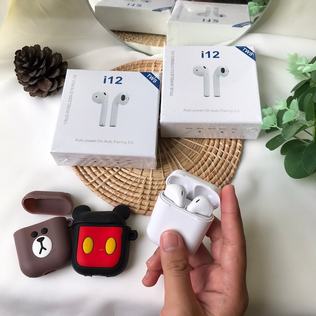 หูฟังบลูทูธไร้สาย i12 TWS