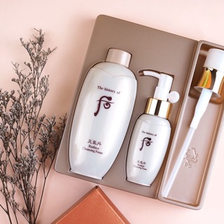 🌟Pre-Order🌟The History of Whoo - Radiant Cleansing Foam Set