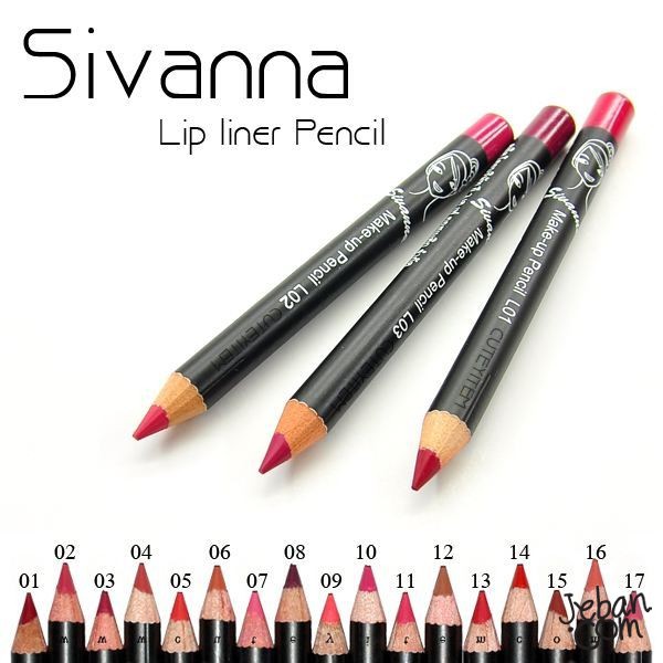 Sivanna Colors Lip Liner ดินสอเขียนขอบปาก