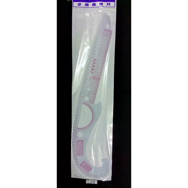 ไม้บรรทัดโค้ง TC4***