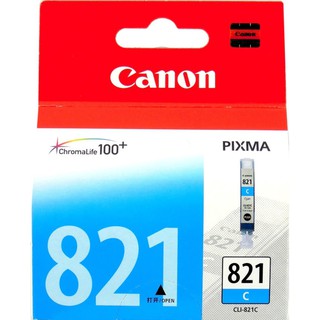 Canon ink CLI 821C (Blue) (สินค้าพร้อมส่ง)