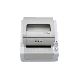 จัดส่งฟรี!! เครื่องพิมพ์อักษรความร้อน Brother TD-4000 เครื่องพิมพ์ฉลากระบบไดเร็ค เทอร์มอล