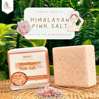 Detoxผิวปรับสมดุลผิวด้วยสบู่เกลือหิมาลัยเกลือหิมาลัย เกลือชมพู HimalayanscrubBar