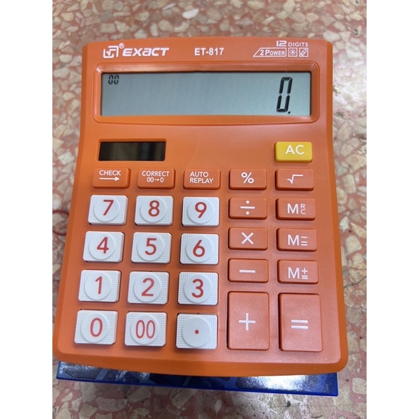 เครื่องคิดเลข รุ่น CT-612VC / 817 สีสดใส ขนาด 1215 cm รูปที่ 6
