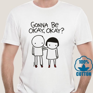 เสื้อยืดลําลอง แขนสั้น พิมพ์ลาย Garfunkel Oates Gonna Be Ok สําหรับผู้ชาย