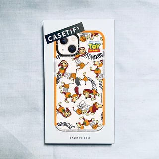 Casetify X Disnep PIXAR TOY STOORY Slinky Dog เคสขอบส้ม IPhone 14 13 12 11 Pro MAX Mini XS MAX XR X SE 6 6S 7 8 Plus เคสนิ่ม