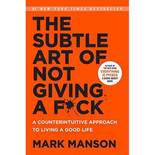 หนังสือ The Subtle Art of Not Giving a F*ck