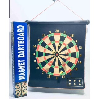 ของเล่นเด็กชุด Magnet Dartboard กระดานปาเป้าแม่เหล็กแบบแขวนพร้อมลูกดอก 6 ลูกมีเส้นผ่าศูนย์กลาง 16. 5 นิ้ว 42 ชม. น่าเล่น