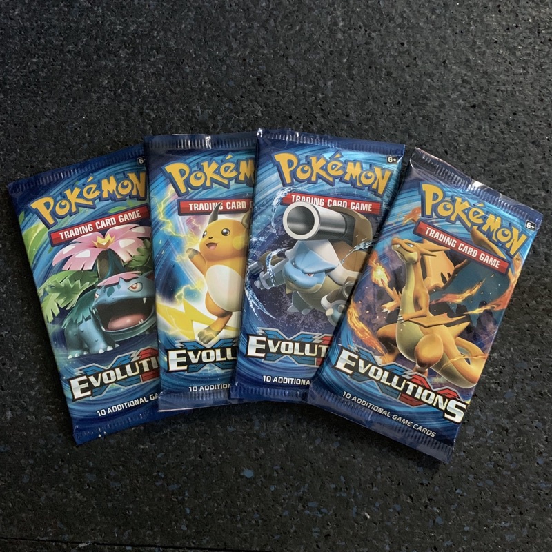 Pokemon - XY Evolutions Booster Pack x1 Random - Factory Sealed ใหม่!