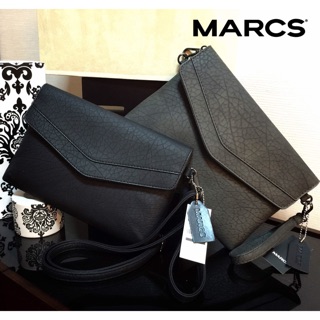 Marcs jacob กระเป๋าReStock! ไอเทมขายดี! NEW MARCS ENVELOPE CLUTH BAG กระเป๋าถือหรือสะพายทรงคลัชหนังอยู่ทรงขึ้นลายสวยรุ่น