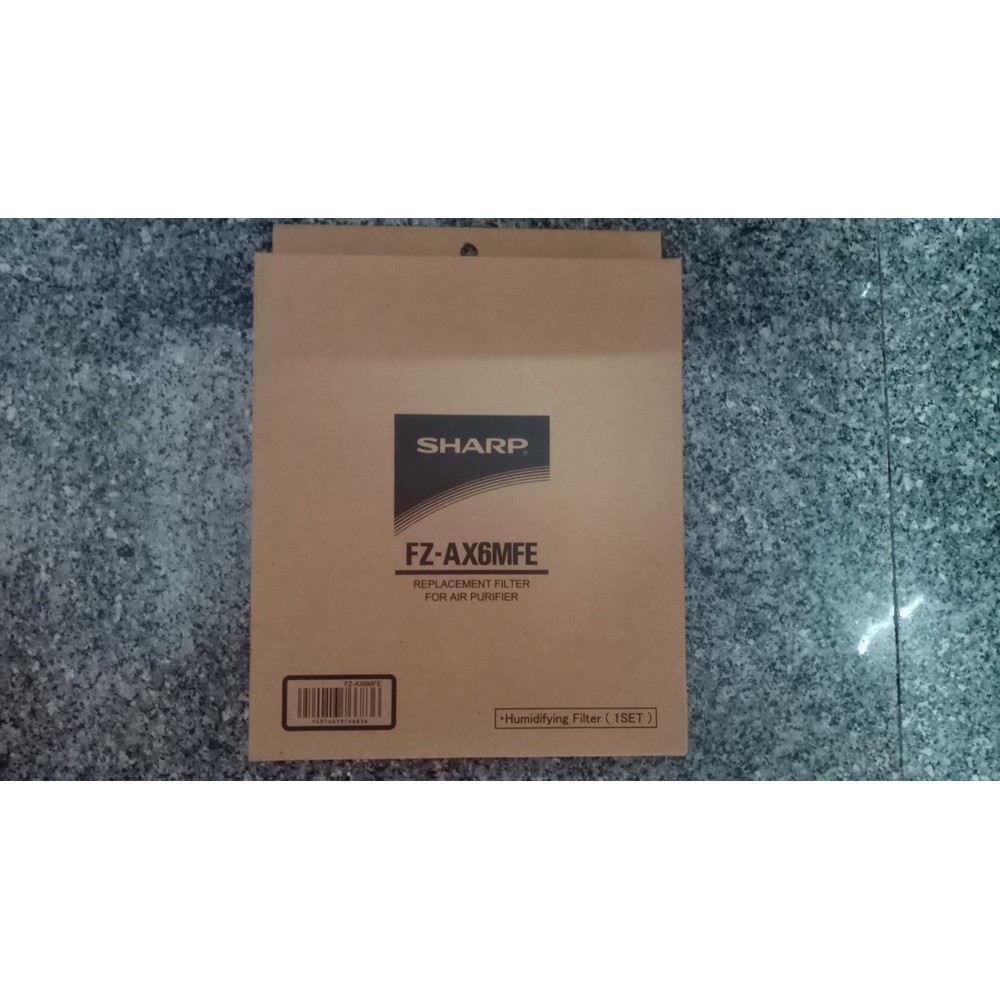 (ของแท้ศูนย์)SHARP แผ่นกรองความชื้น r รุ่น FZ-AX6MFE ใช้เครื่องฟอกอากาศ SHARP รุ่น KI-A60