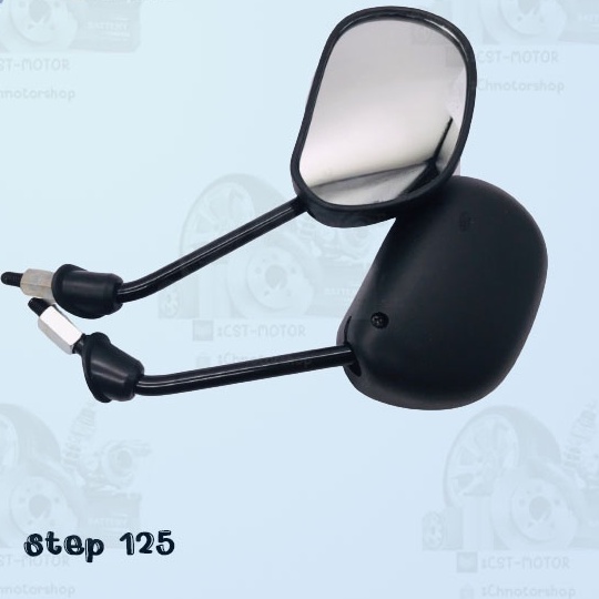 กระจกมองหลังติดรถ L/R รุ่นSTEP 125 !!!ถูกมาก!!! พร้อมส่ง!! สวยไม่จกตา ไม่หลอกตา แข็งแรงทนทาน