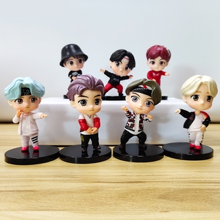 Mega Toys โมเดลเกาหลี BTS ป๊อปอัพฟิกเกอร์ คอลเลกชัน  โมเดลตุ๊กตา