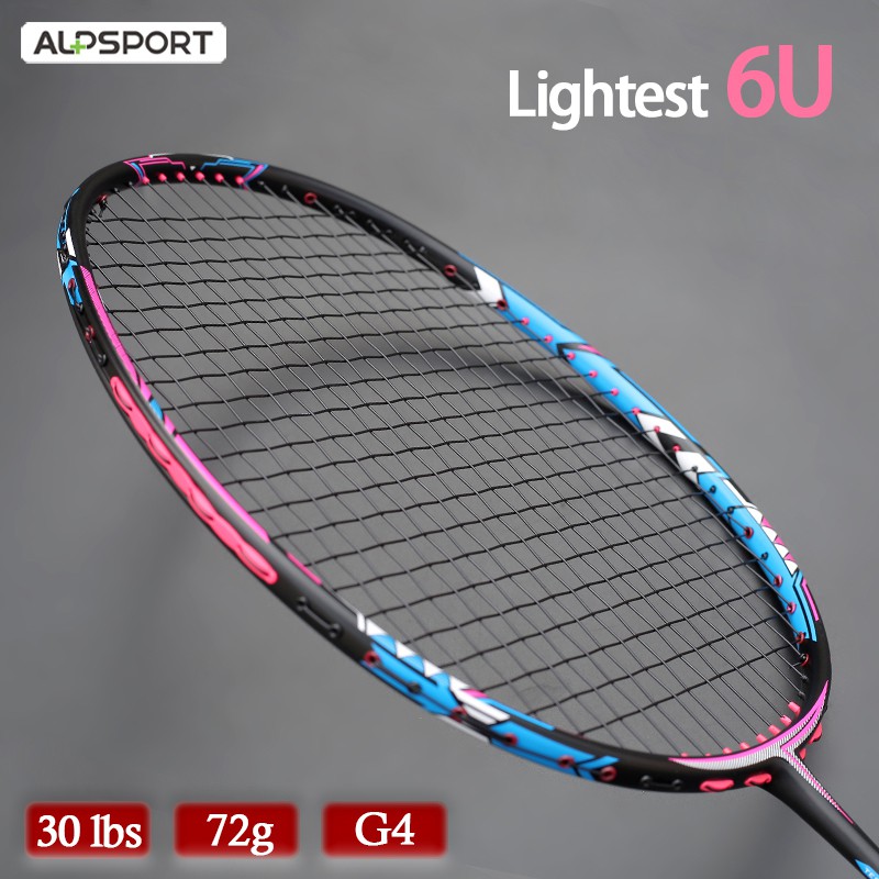 double string badminton racket