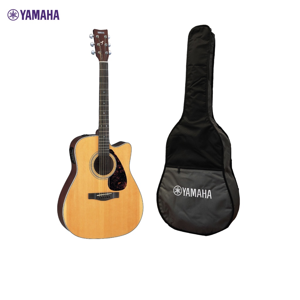 YAMAHA FX370C Electric Acoustic Guitarกีต้าร์โปร่งไฟฟ้ายามาฮ่า รุ่น FX370C + Standard Guitar Bag กระเป๋ากีต้าร์รุ่นสแตนด