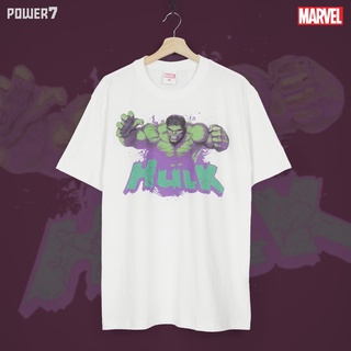 Power 7 Shop เสื้อยืดการ์ตูน HULK ลิขสิทธ์แท้ MARVEL COMICS  T-SHIRTS (MVX-011)