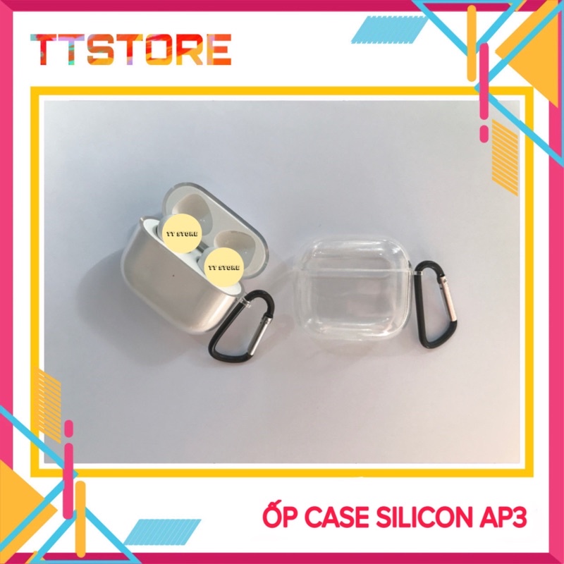 Airpod 3 / Airpod 4 / Pro 2 / Pro 3 เคสซิลิโคนใสปกป้องหูฟังป้องกันรอยขีดข่วน