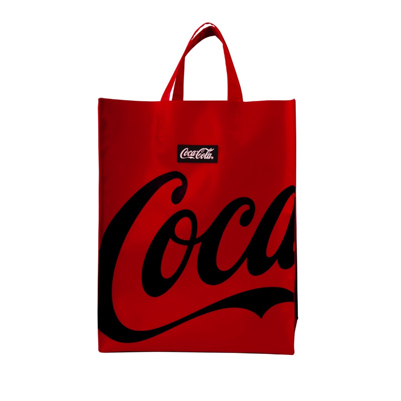 Coca-Cola กระเป๋าโค้กผ้าใบ รุ่นลิมิเต็ด อิดิชั่น สีแดง Coca-Cola Limited Edition PVC Bag (Online Exclusive) (คละสี)