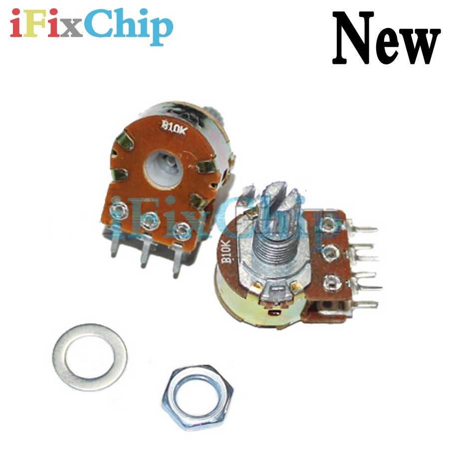 5 ชิ้นแบรนด์ใหม่ WH148 B1K B2K B5K B10K B20K B50K B100K B250K B500K B1M 3pin 15 มม.1K 2K 5K 10K 20K 