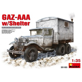 MiniArt 1/35 MI35183 GAZ-AAA W/SHELTER