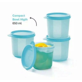 TUPPERWARE ชามทัปเปอร์แวร์ ทรงสูง ขนาดกะทัดรัด มี 4 ชิ้น