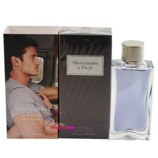 Abercrombie &amp; Fitch First Instinct Edt For Men 100 ml. ( กล่องซีล )