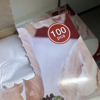 ถุงมือพลาสติกใส 100 ใบ Kitchen Neat Multi-purpose disposable Gloves