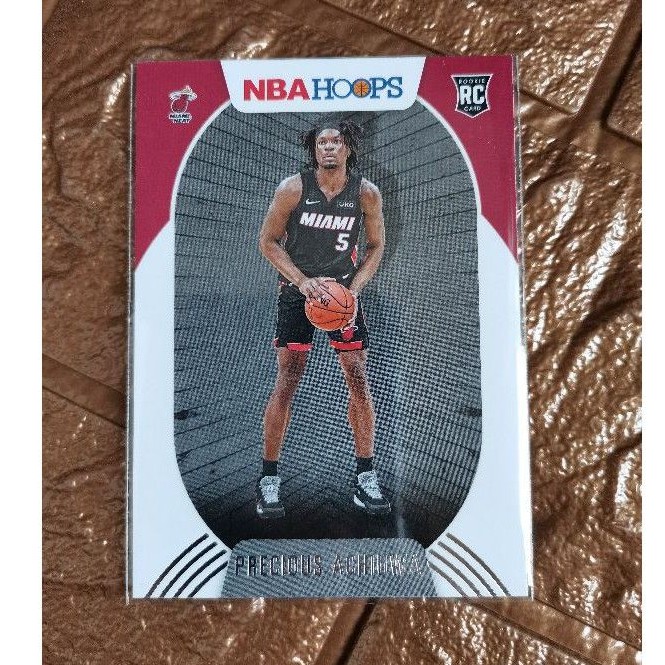 Panini Hoops Precious Achiuwa Rc Rookie Card Nba Basketball Card การ ดบาสเกตบอล การ ดสะสม Trading Card Sport Card Mosaic Shopee Thailand