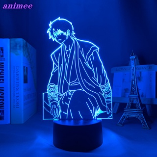 โคมไฟกลางคืน Led อะคริลิค ลายอนิเมะ Yona of the Dawn Hak 3d ของขวัญวันเกิด สําหรับตกแต่งห้องนอน