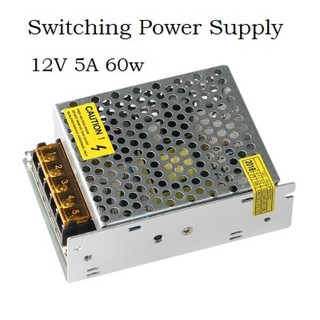 Switching Power Supply สวิทชิ่ง เพาวเวอร์ ซัพพลาย สวิทชิ่ง หม้อแปลงไฟฟ้า 12V 5A