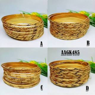 ใหม่ พร้อมส่ง! Keroncong สร้อยข้อมือ LAPIS MAS 24k 12 ชิ้น