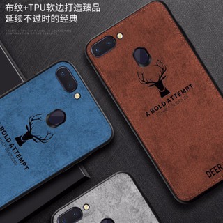 เคส หัวเหว่ย Y7Pro2018/Y9(2018)/Y9(2019) กันน้ำได้ เคสหนัง PU ลายเหมือนผ้าลายกวาง(ใช้ภาพรุ่นอื่นแทน)