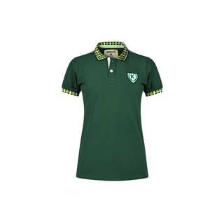 เสื้อโปโล kufkolar P33-DK.GREEN.