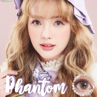 🔥 คอนแทคเลนส์ 🔥ขนาดกลาง ✨Brown✨Phantom (Sweetyplus)