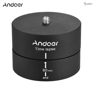 Andoer อะแดปเตอร์ขาตั้งกล้องหมุนได้ 360 องศาสําหรับกล้อง Dslr