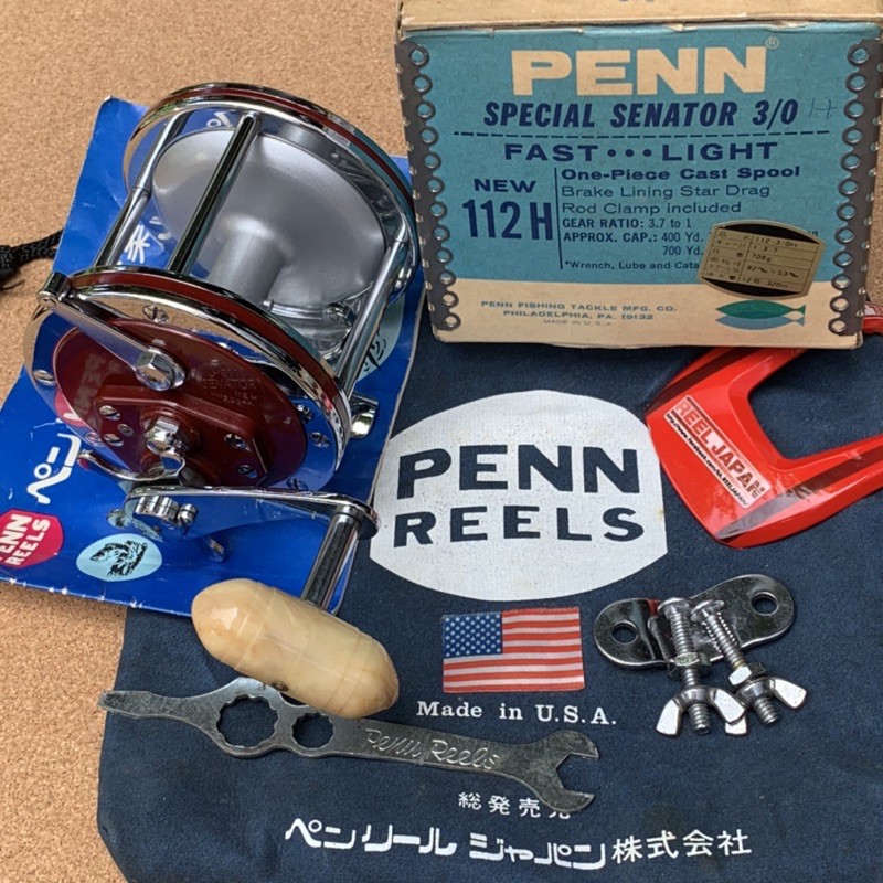 🇺🇸 Made in USA.🇺🇸 Penn SENATOR 112H ขนาด 3/O รอกตกปลาทะเล