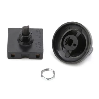 SUIT* 4-position 3-Speed Fan Selector สวิตช์หมุน Governor พร้อม Knob 13AMP 120V-250V