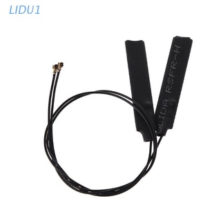 LIDU1  1 Pair Universal Laptop IPEX MHF4 M.2 Internal Wireless WiFi Card Antenna for NGFF Intel 8260 8265 9260 9560 Adapter Aerial