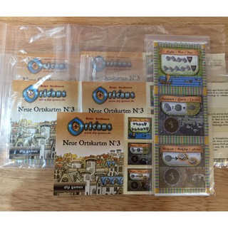 โปรโม อุปกรณ์เกมส์ Orleans: Neue Ortskarten No. 3 Premium Exclusive Tiles ตัวจริงต้องเก็บให้ครบ